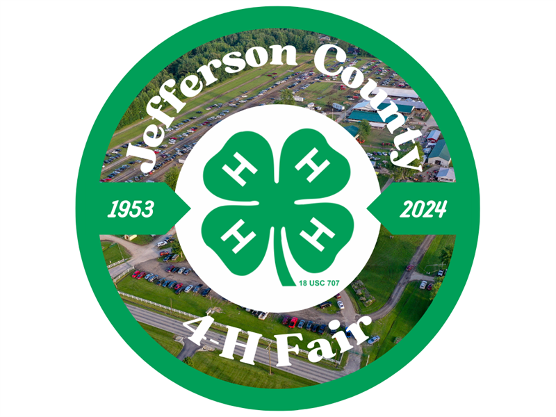 Logo for 2024 Jefferson County 4-H Fair